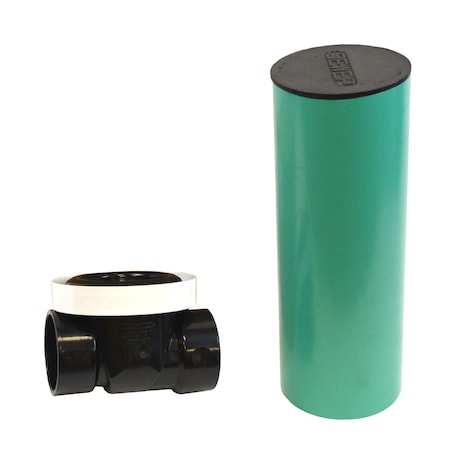 Jones Stephens 3in. ABS Backwater Valve with Extension Kit and Cast Iron Lid B05300K